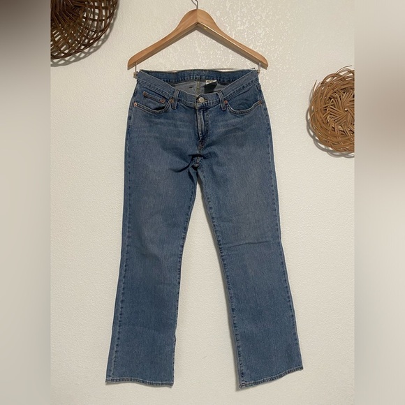 Lucky Brand Bootcut Jeans Low Rise Denim Dungarees